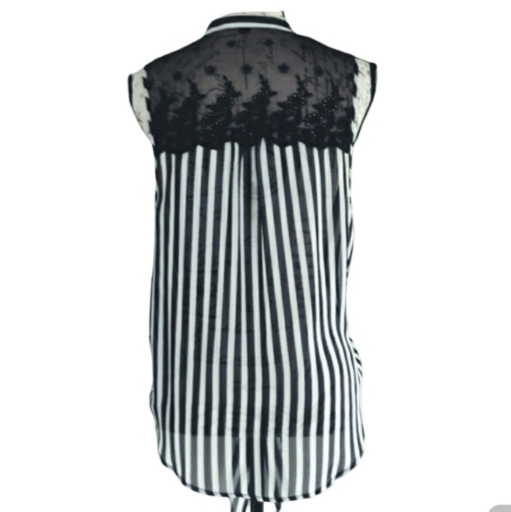 Love Tree striped blouse.